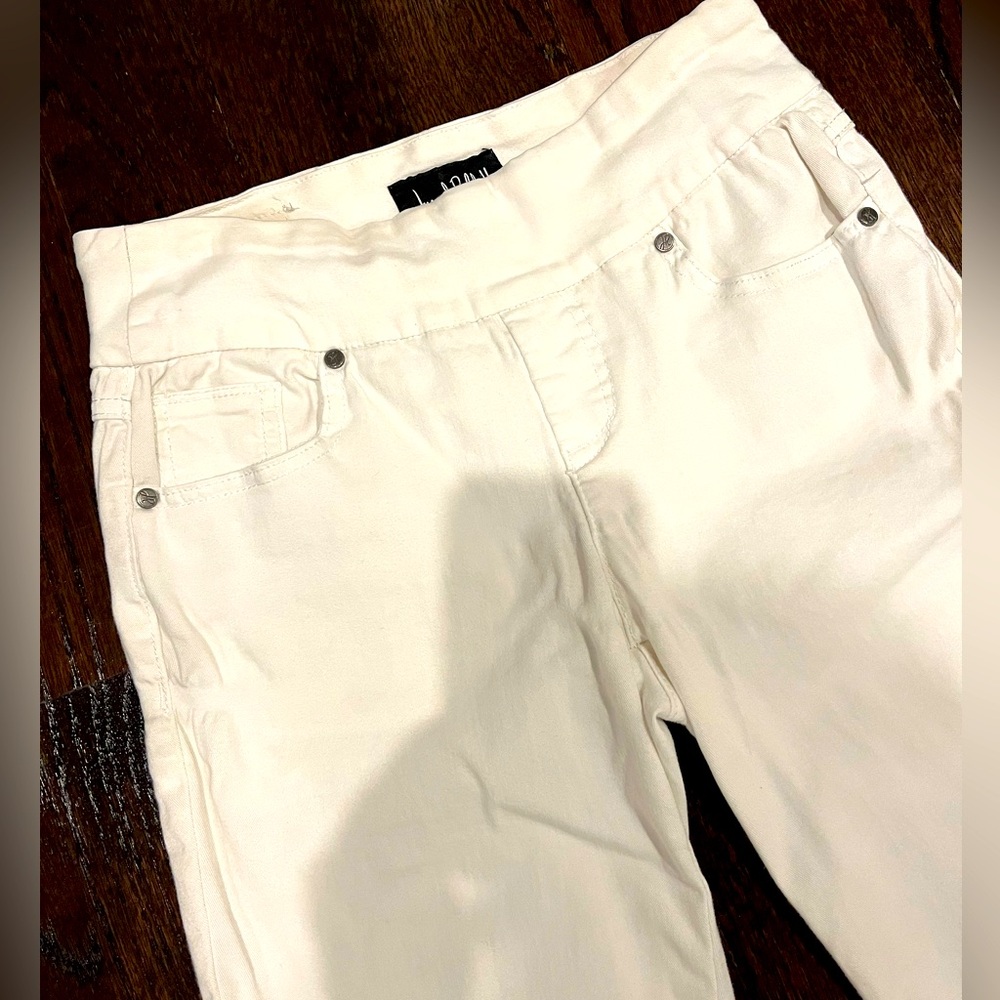Joseph Ripkoff white jeans